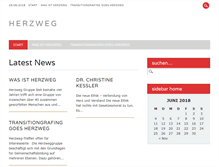 Tablet Screenshot of herzweg.org